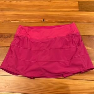 Sonic pink tennis skirt size 4